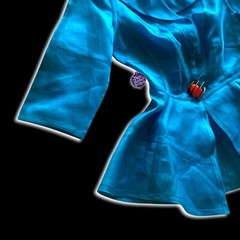 Thierry Mugler 90s Archival Vintage Silk Sculptural Corset Blazer Jacket