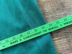 Vintage 1960’s Dress Women’s Green Long Sleeve Winter Carol Craig Wool Shift Day