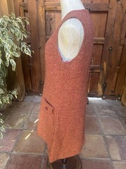 Vintage Young Pendleton Peck&Peck New York Wool Tweed Dress 1960s S 11-12