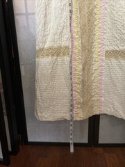 VTG 60/70 Reprod Wom Antique Victorian Maxi Dress Embroid/Pintucks ESTIM. 2XS/XS