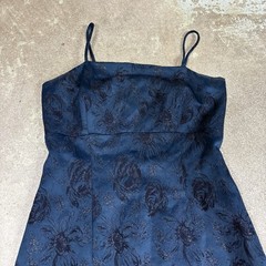 Vintage Be Smart Maxi Dress Size 7/8 Blue Whimsy Hoco Ball Evening Dress USA