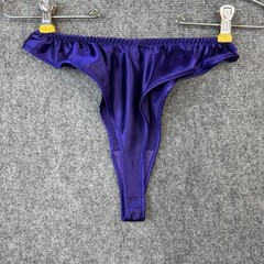 Contempo Casuals Thong Panties Purple Size S 100% Polyester