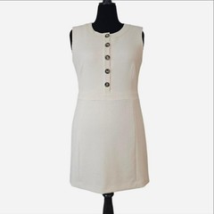 VERONICA BEARD Women’s Ivory Julie Midi Dress. Sz 12