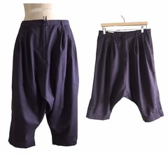 VTG Dries Van Noten Joyce Drop Crotch pants women EU36/US6