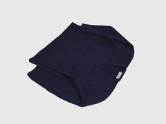 Original Obermeyer Vintage 1950s Navy Blue Sweater Thick Wool Knit Austria