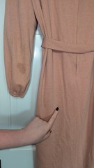 Vintage 60s 70s Bleeker Street Pink Dress Mod Retro USA Union Made Hippie Boho
