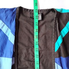 Vintage Collarless Quilted Statement Jacket