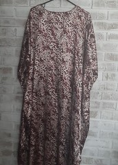 Vintage Winlar One Size Cheetah Print Kaftan Lounge Worthy