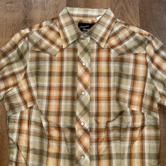 Vintage Pearl Snap Shirt Womens Champion Westerns Rockabilly NOS Deadstock 16