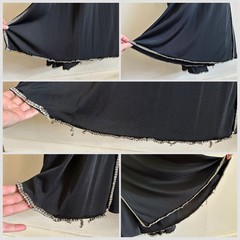 1970s Custom Opera Stage Recital Gown Costume Shoulder Cape Rhinestone Dress VTG