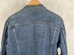 Vintage General Clothing Company LTD Blue Denim Studded Jacket Size M Womens