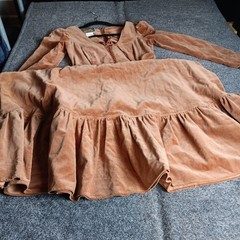 Vintage 1980s brown GUNNE SAX Prairie Cottagecore Renaissance