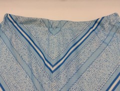 Vintage 1970s Womens Polyester 2 Pc. Top & Skirt Set 16 NOSWD MISSING BELT