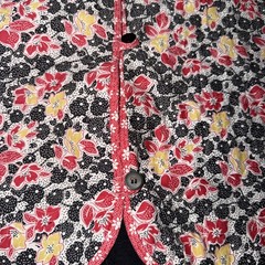 Quilted Jacket Handmade Size L/XL