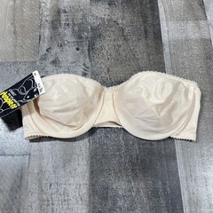 Vintage NWT deadstock Lovable Strapless Bra 36B Style 882 stay put seam free