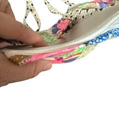 Victoria’s Secret Patchwork Floral Push Up Bikini Top