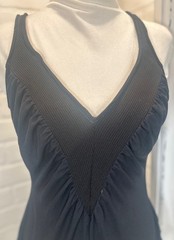 Vintage Robby Lee Swim Fashions Swim Suit / Bodysuit Size 16 Lowcut 70s 80s