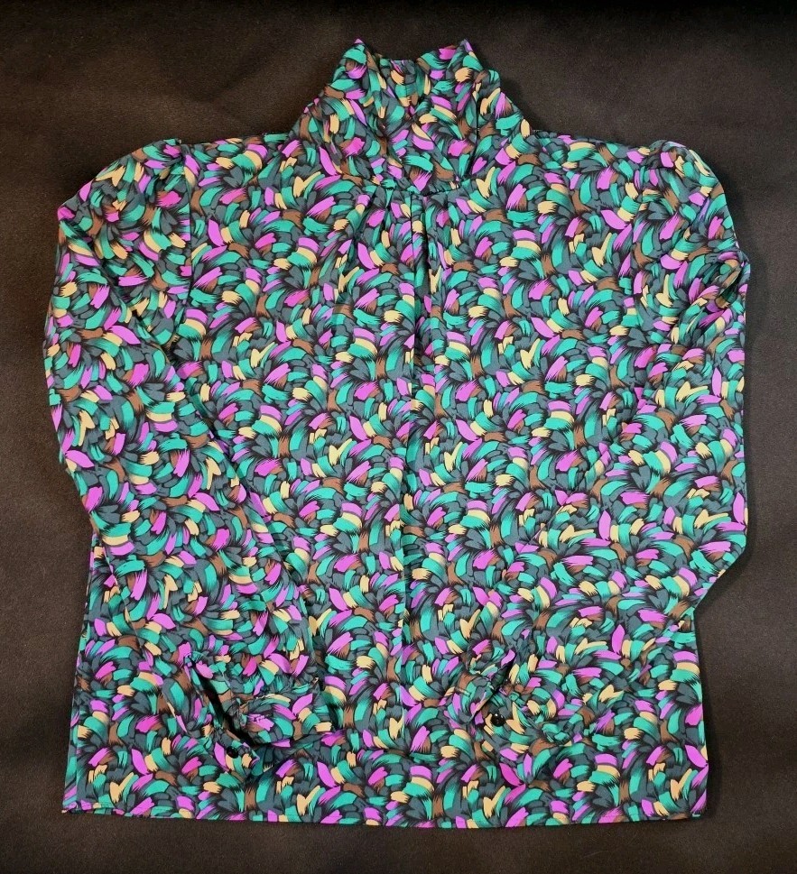 Vintage Anna Kristie Blouse – Size 10