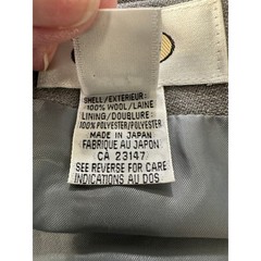 Vintage Talbots 100% Wool Career Pencil Skirt Pockets 6 Lined Capsule Preppy