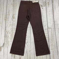VTG NOS NWT 70S BIG YANK 34X33 BROWN ELEPHANT WESTERN BELL SANFORIZED COTTON