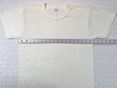 Vintage Wool Blend Base Layer Womens L Ivory 2-Ply Wool ext./Cotton int. NOS