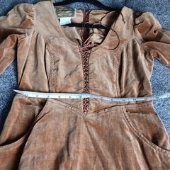 Vintage 1980s brown GUNNE SAX Prairie Cottagecore Renaissance