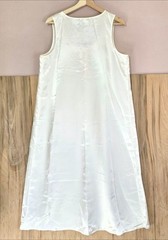 Jacklyn Smith Womens Large Vintage 90s Satin Long Night Gown Embroidered Detail