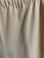 70’s 3 Pc Leisure Pant Suit Sz Stripe Peach Orange Sz 22 3xl Grandma Stretch Set