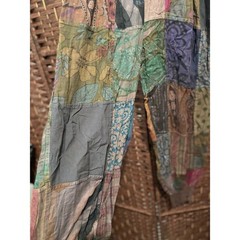 Grateful Dead Patchwork Harem Pants by Jarli Size M Multi Color Hippie Boho