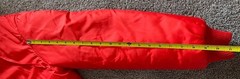 Vintage Obermeyer Womens M/12 Nylon Jacket Coat Red Made In British Hong Kong
