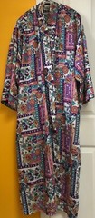 NIEMAN MARCUS CHRISTIAN DIOR KIMONO ROBE Colorful Print ~ One Size S M L
