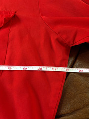 Vintage Ranchwear Red Western Snap Shirt USA Made Pearl Snaps Women’s M