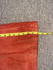 Vtg 60/70s RT Jr’s Red 15″ Bell Bottoms Snap/Button Waist