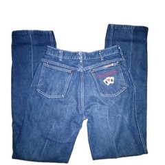 Vintage Props Hollywood 1970’s Kenny Rogers Western Jeans By Karman THE GAMBLER
