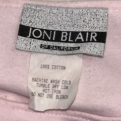 VTG Joni Blair Pink Blue Pinstripes Overlay Jacket Dress Cottagecore 90’s Size 9
