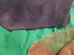 Vtg 1950s MCM, NYLON SEAM STOCKINGS, GARTER STYLE, 3 pr