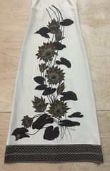 Vintage Alfred Shaheen Dress Halter Neck Maxi Floral 70s Dress