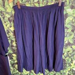 Vintage Pops Line Nautical Sailor Skirt Set Womens XXXL Navy Cruise Outfit 3XL