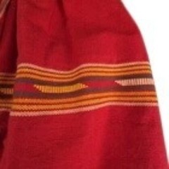 VTG 2 PC Set SkirtChavela Gay France Mexican Southwestern Tribal Embroidered MED