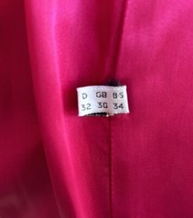 Vintage Christian Lacroix Pret-A-Porter Pink Suede Fringe Cashmere Wool Coat Sm
