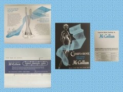 Vtg McCallum COMFO-HOSE Stockings – CHAMPAGNE EX LONG 10 ½-11-11 ½” XL – IN BOX