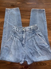 Vintage 80s Gloria Vanderbilt High Waisted Jeans Denim Size 5