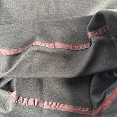 Vintage 1950s 1960s Winkelman’s Gray Wool Sheath Dress Made in Italy