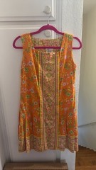 Vintage Loungees Floral Sleeveless Dress
