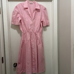 VTG 1980’s DRESSETERIA Pink Dress. Pit To Pit Measurement @22”