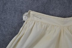 bloomers drawers pantalets cotton lace waist 24 19th c original antique