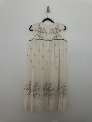Eyes Ful by the Flaums Embroider Nightgown Ivory