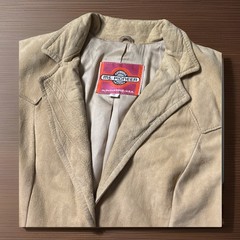 Vintage Ms. Pioneer 1970’s Genuine Leather Suede Western Boho Jacket Size 12