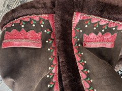 Vintage Polish Sheepskin Jacket