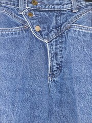 Rockies Jeans Vintage Western High Rise Tapered 25×36 Denim